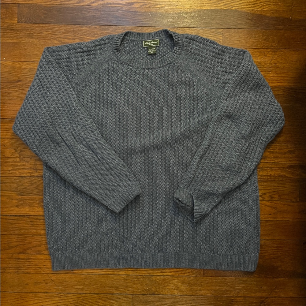 Blue Eddie Bower Sweater
